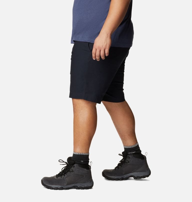 Men's Columbia Flex ROC Shorts Black | Plus Size CA-VC508